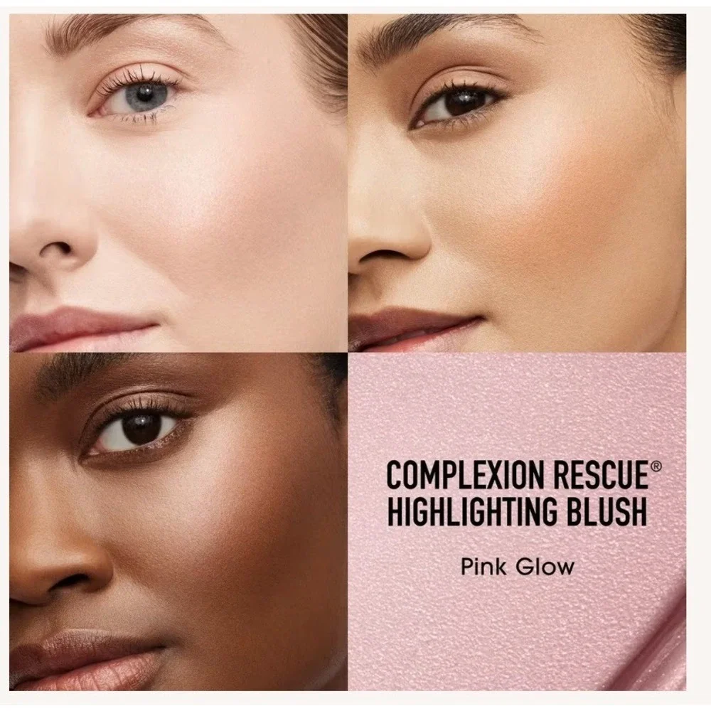 bareMinerals Complexion Rescue Liquid Blush Pink Glow 0.5 oz Highlighter New